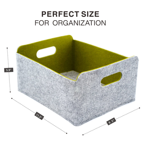3-piece Storage Bin Basket